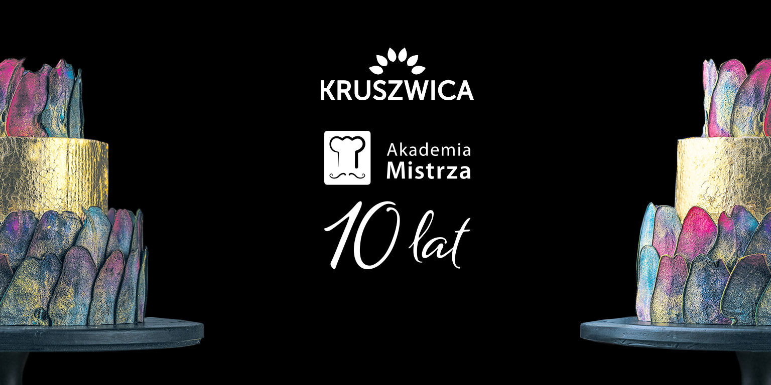 Akademia Mistrza - 10 lat, projekty graficzne, jubileusz, logo, standup, stand, kreacja, grafika, ilustracja, Kruszwica
